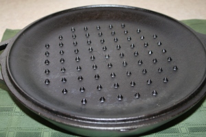 cast iron skillet lid
